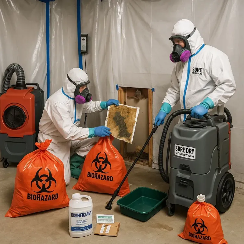 Contaminated Water Handling Protocols process in Littleton Common, MA