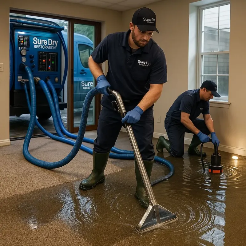 Water Extraction and Removal process in Littleton Common, MA